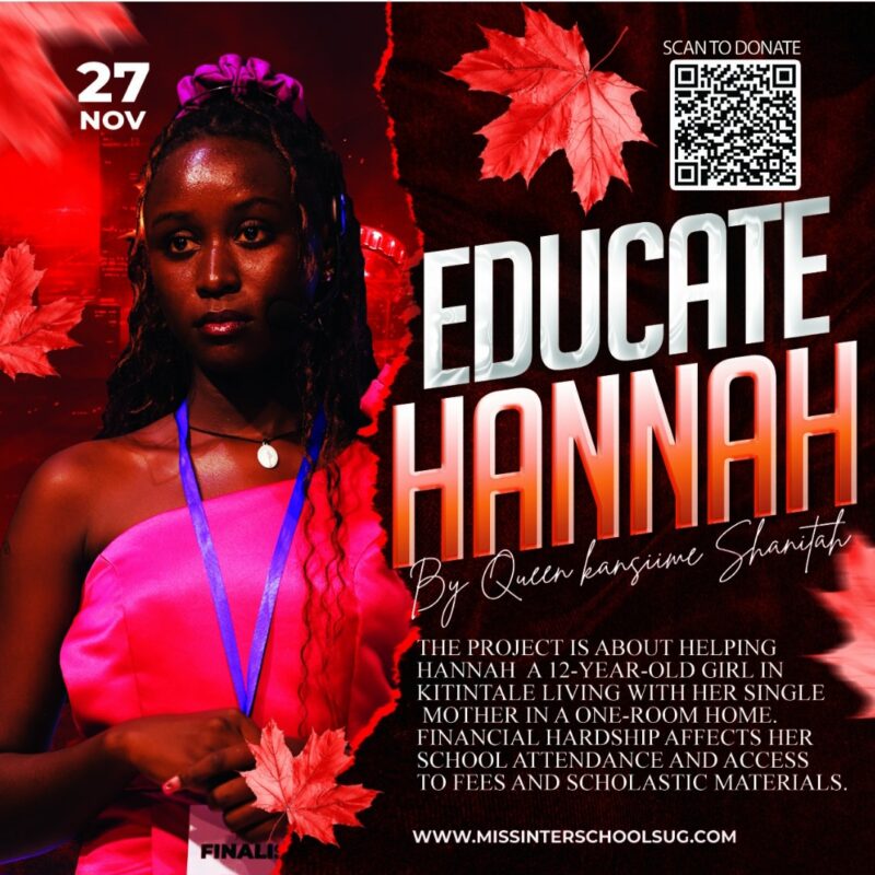 Give education to Hannah BY Kansiime Shanitah