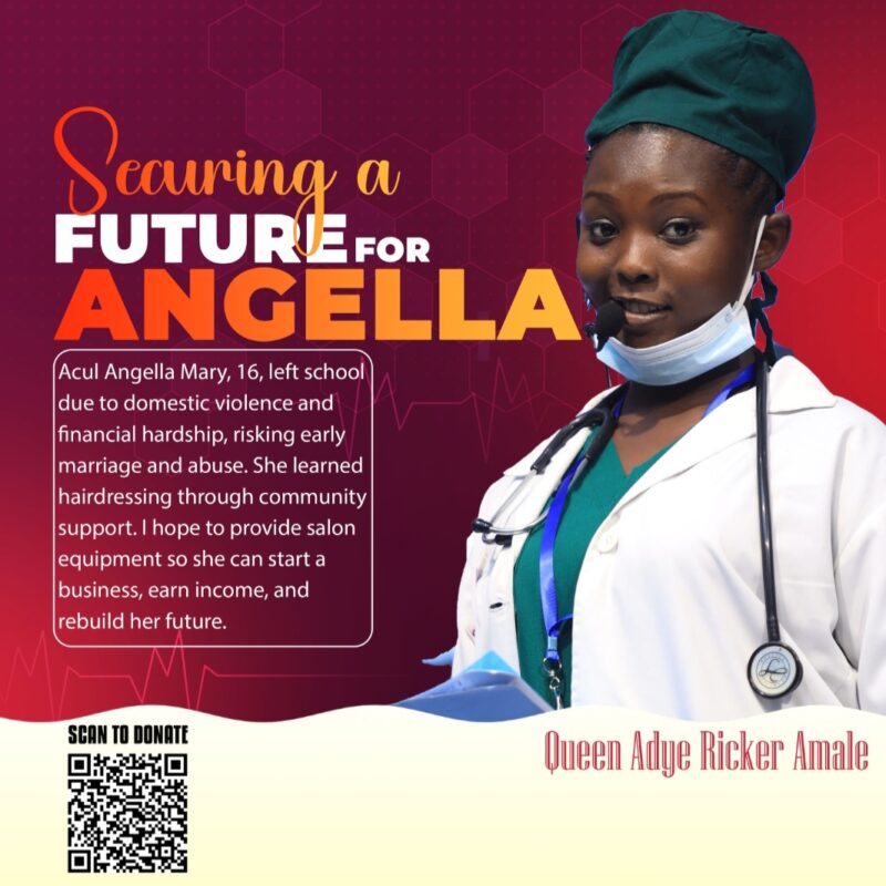 Securing a future for Angella